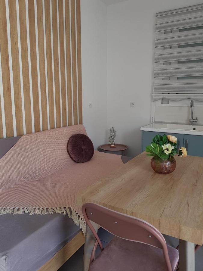 Galazia Thea Apartments Архангелос Экстерьер фото
